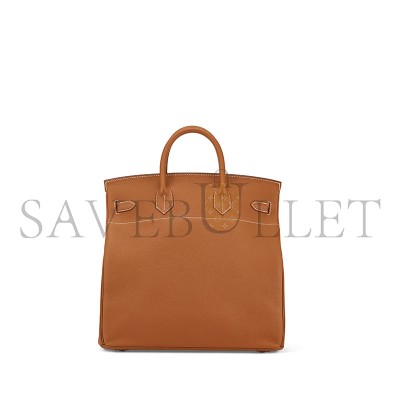 HERMÈS MASTER BIRKIN HAC 40 EN CUIR TOGO GOLD (40*38*24cm) 